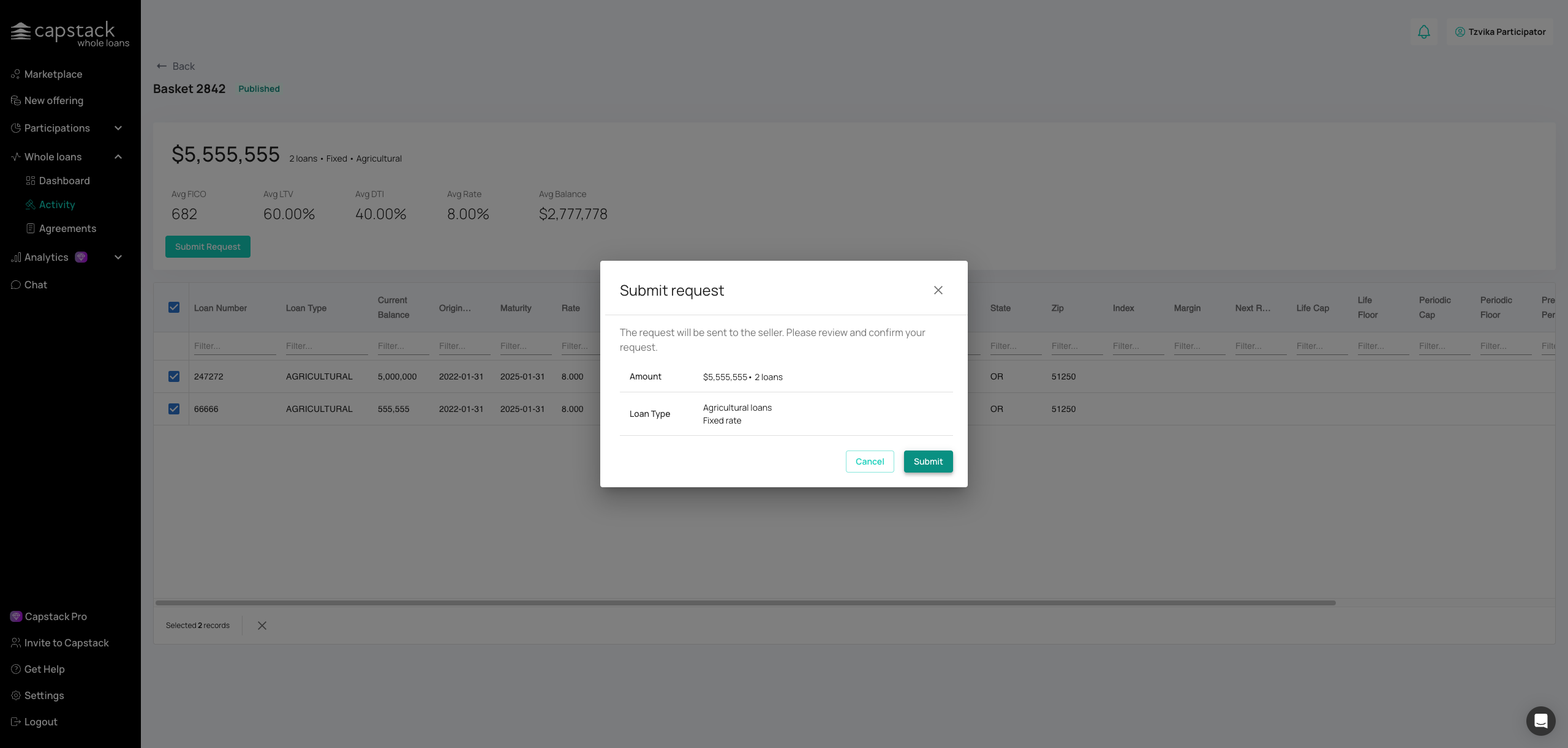 Step #7: Click "Submit"