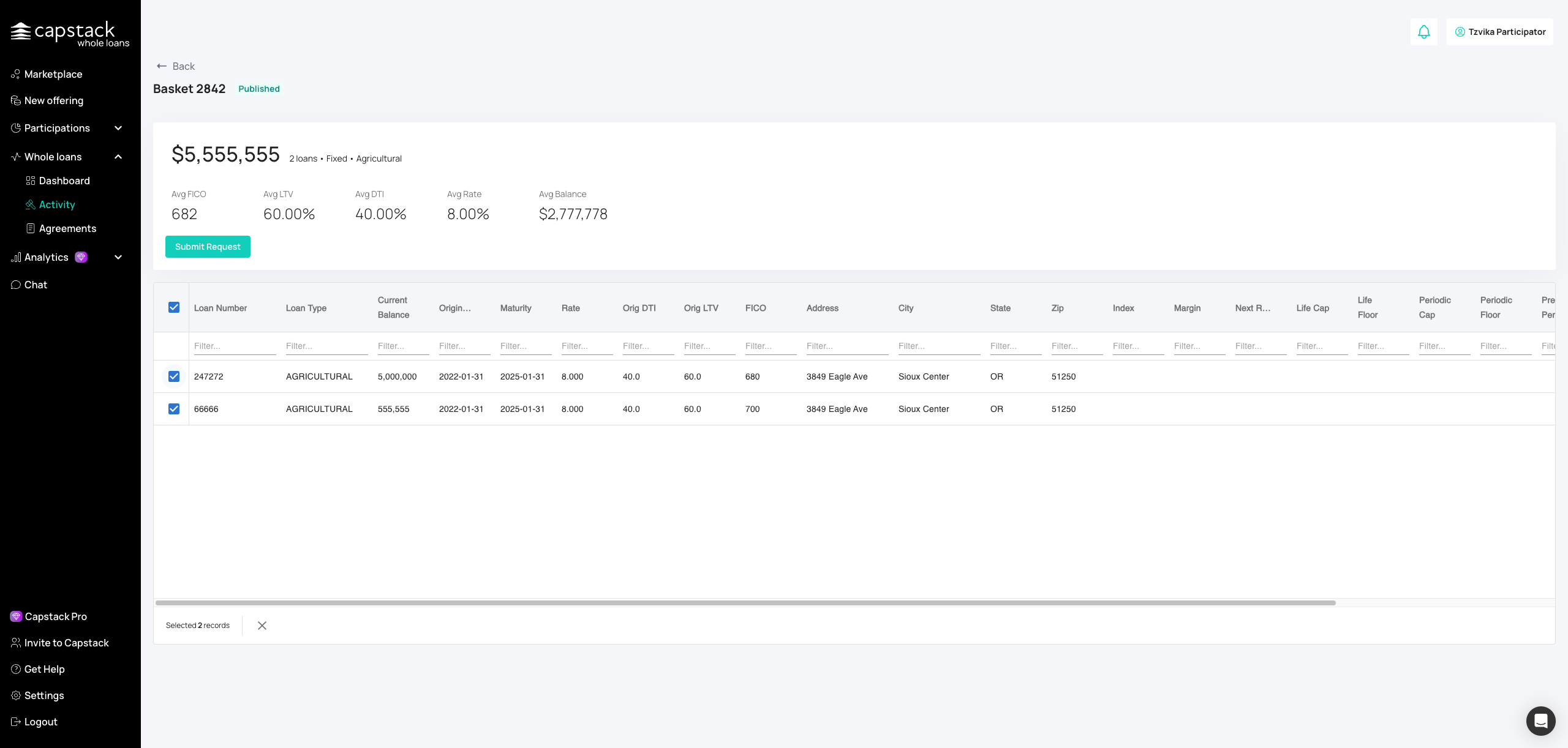 Step #5: Select your loans