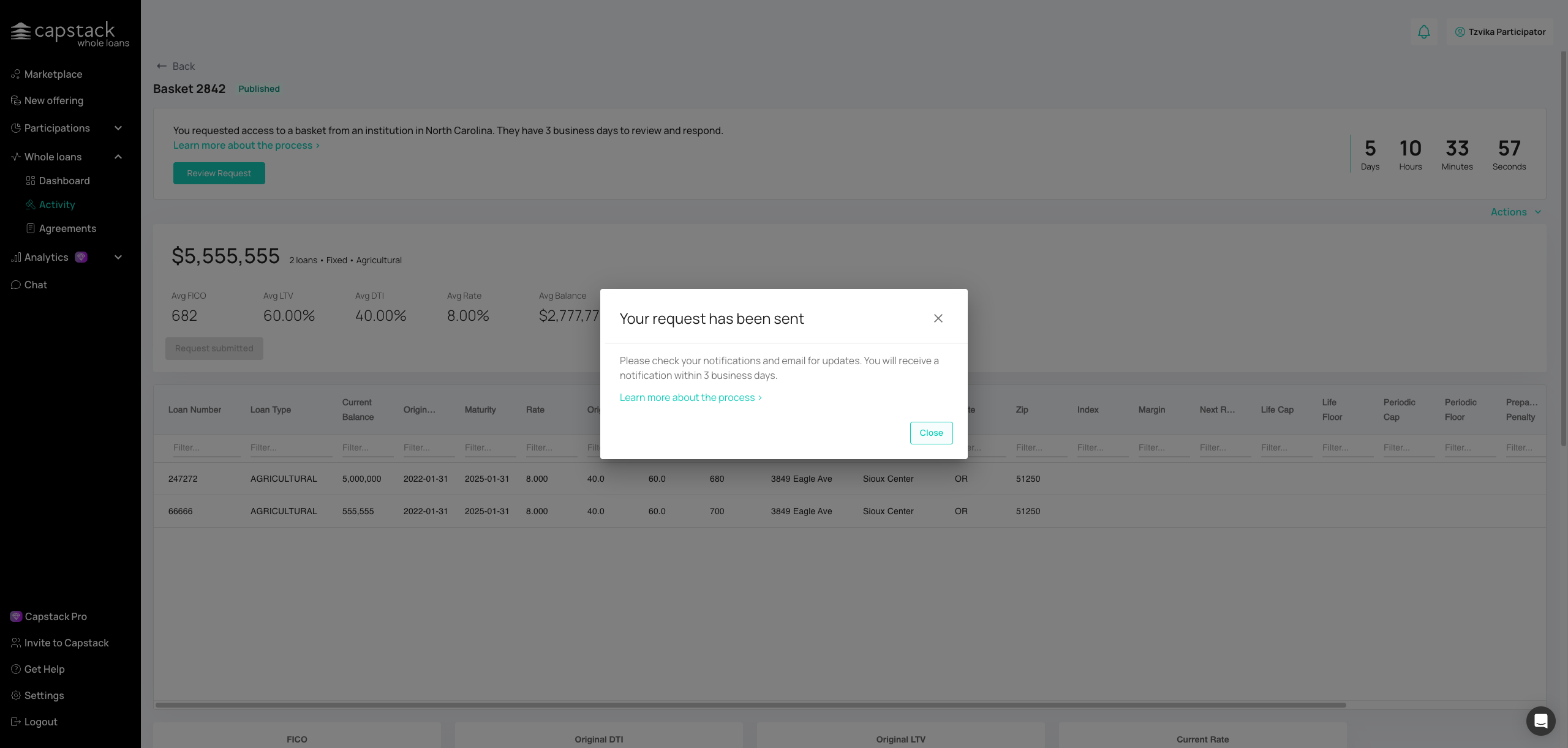 Step #8: Click "Close"
