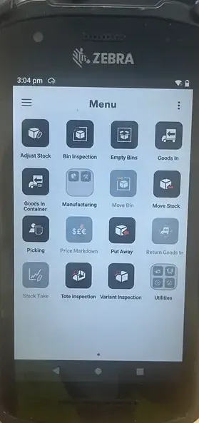Step #1: Open the "OW HHT" application from the home screen.