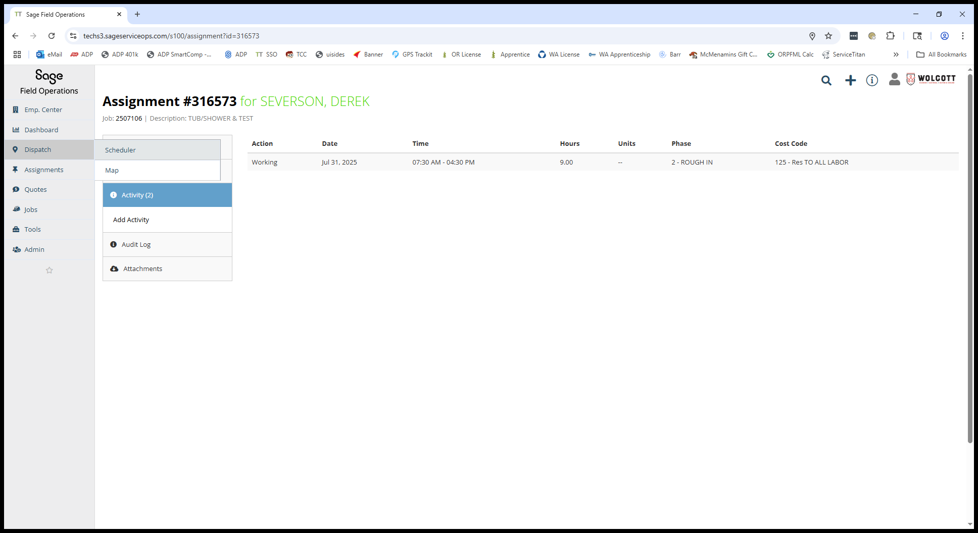 Step #9: Click on "Scheduler"