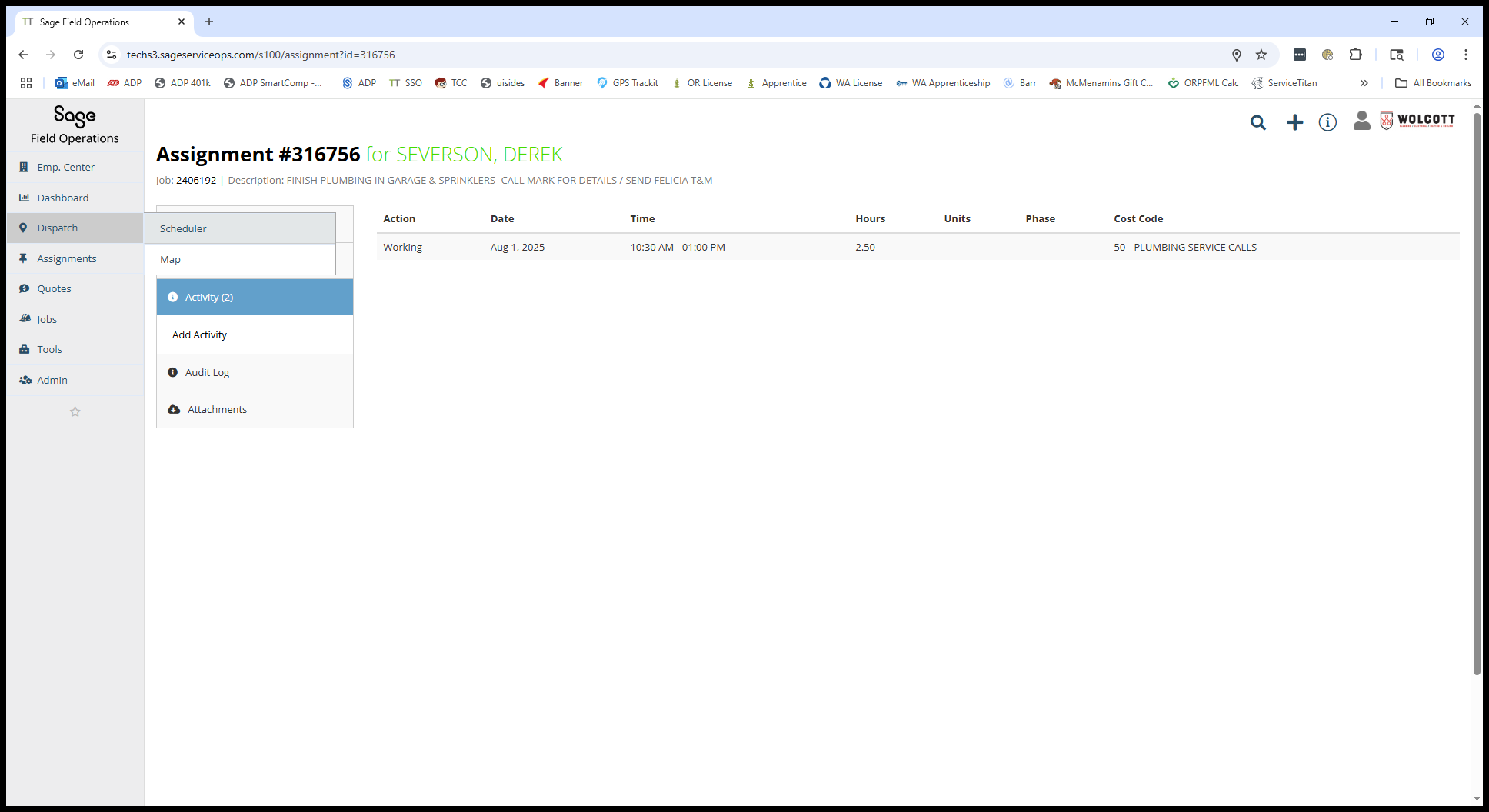 Step #18: Click on "Scheduler"