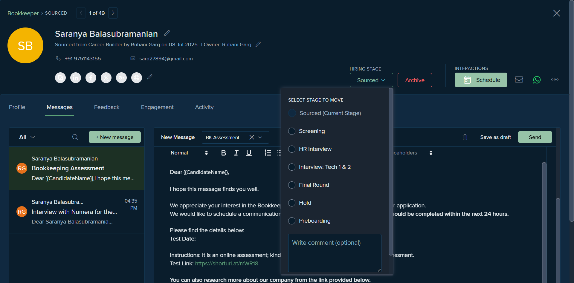 Step #32: Click on "Activity"