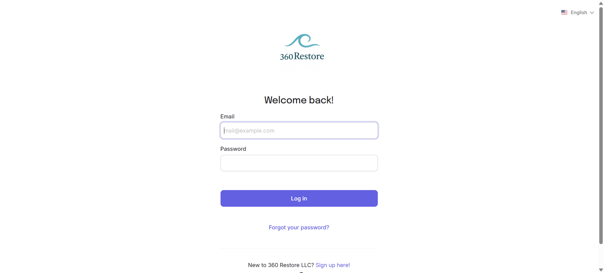 Step #5: Click "Sign In" in the top right to access any credits you already have.