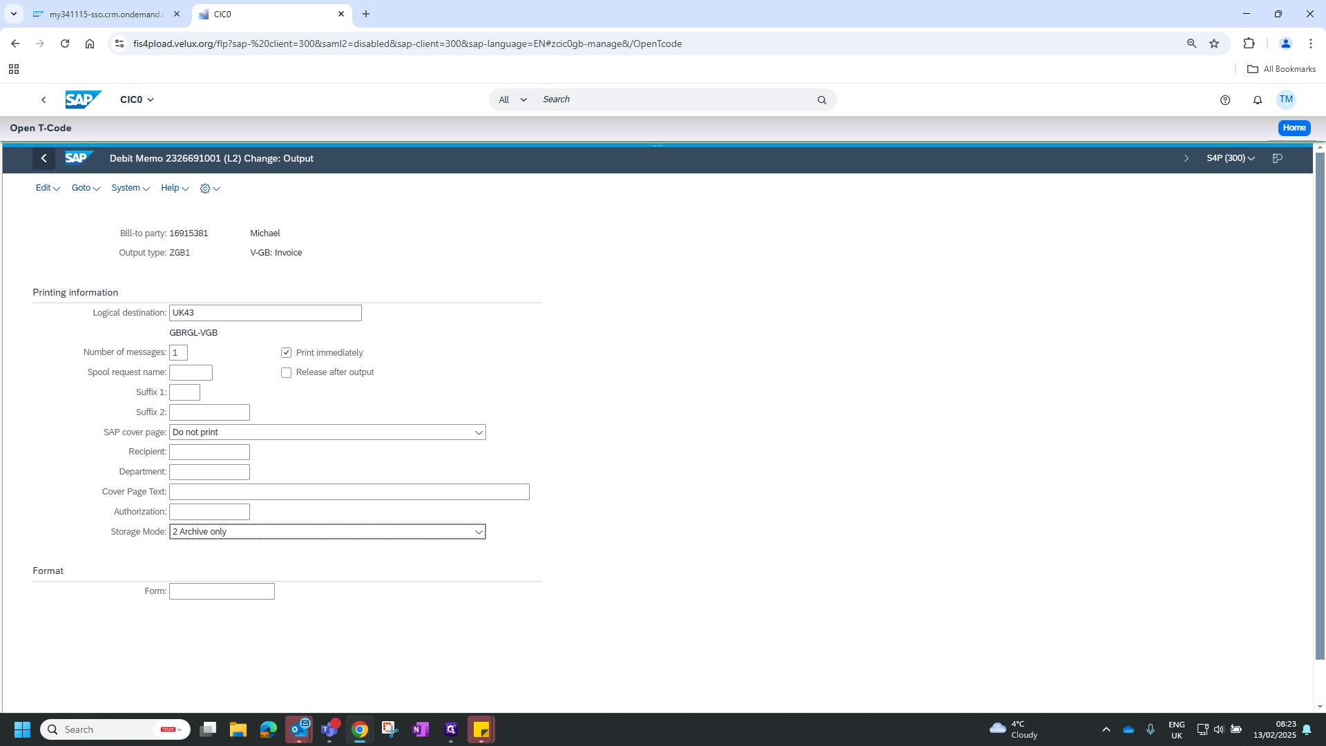 Step #10: Click on "<"