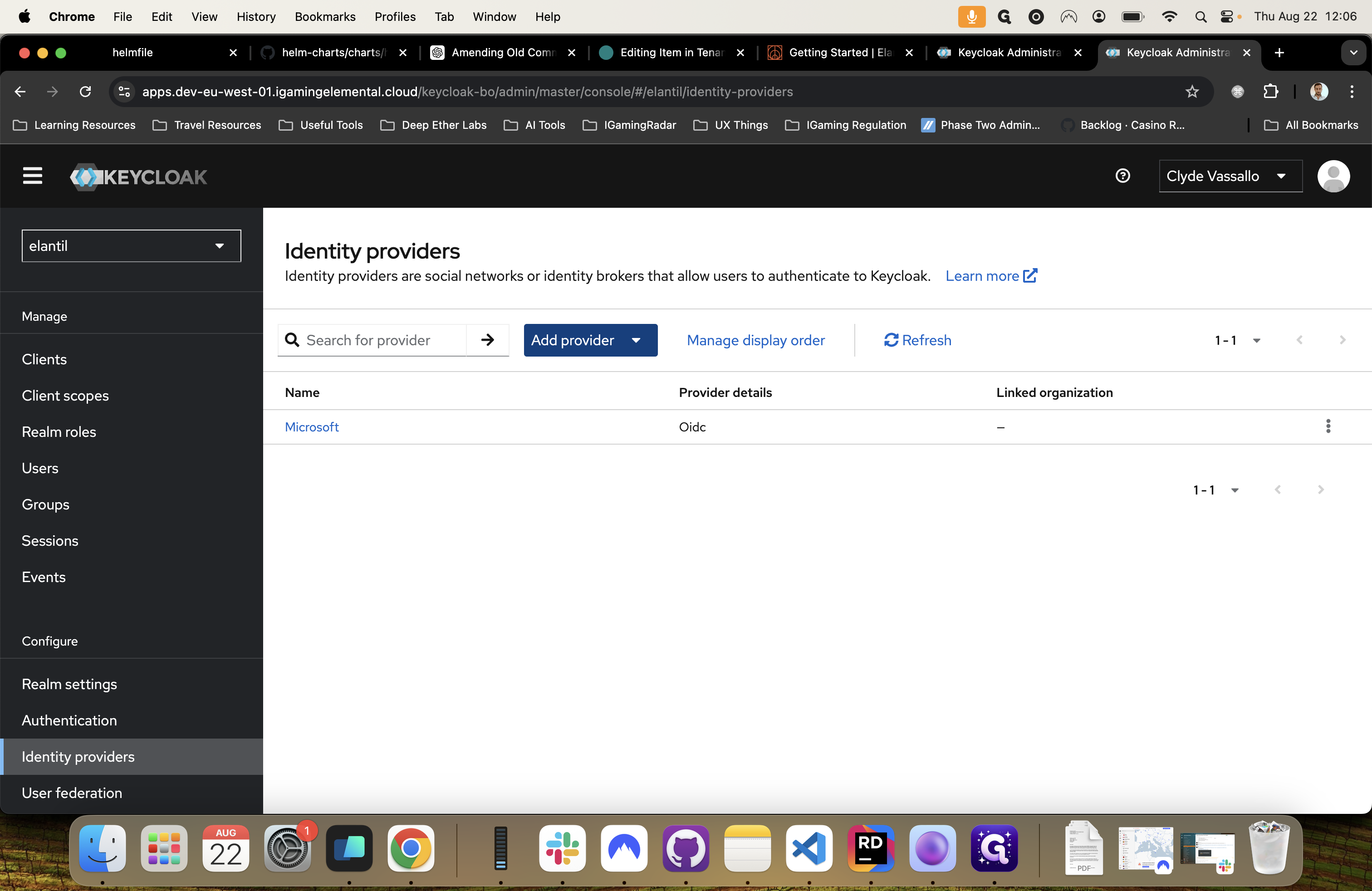 Step #17: Click on "Add provider"