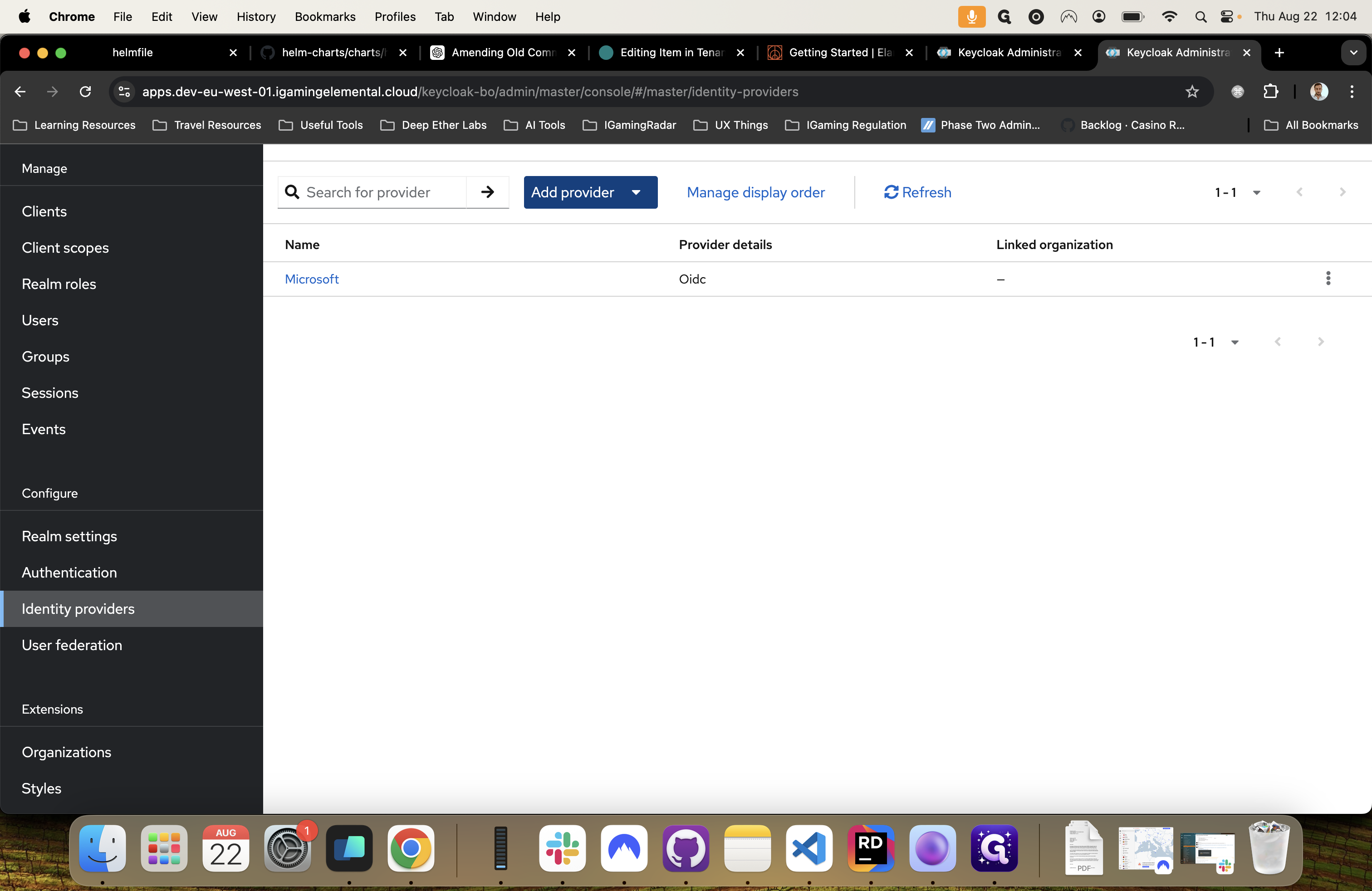 Step #3: Click on "Add provider"