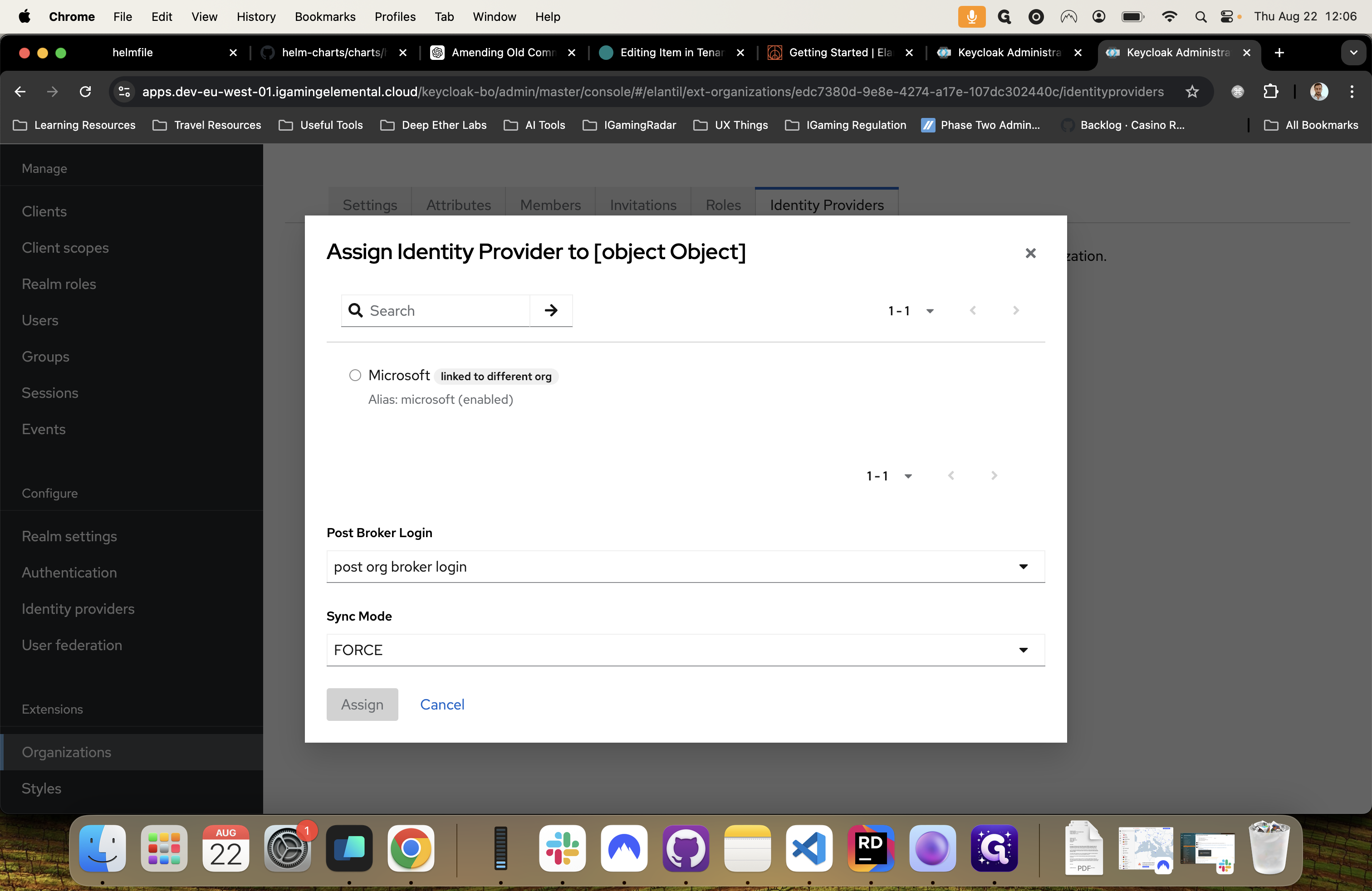 Step #22: Click on the Identity Provider you created.