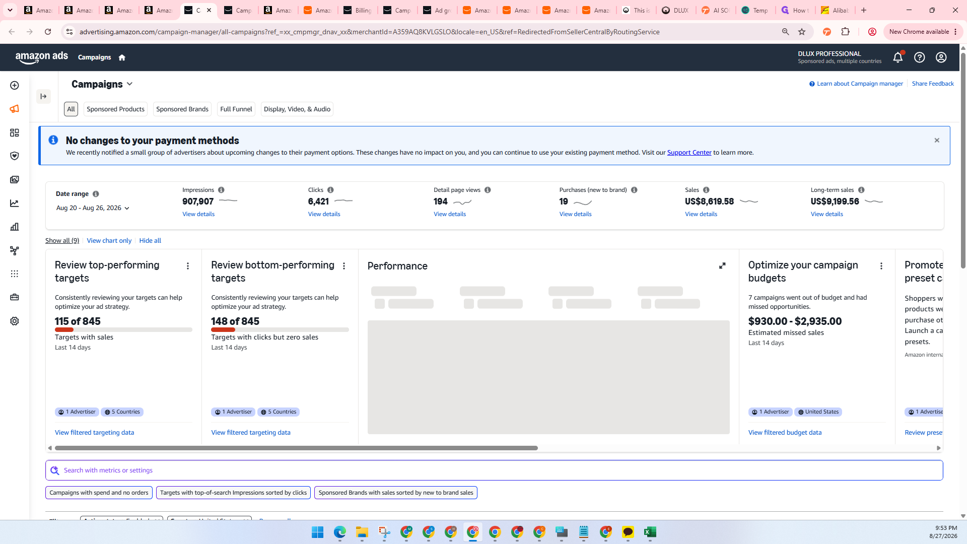 Step #2: Click the expand sidebar button on the left navigation panel.