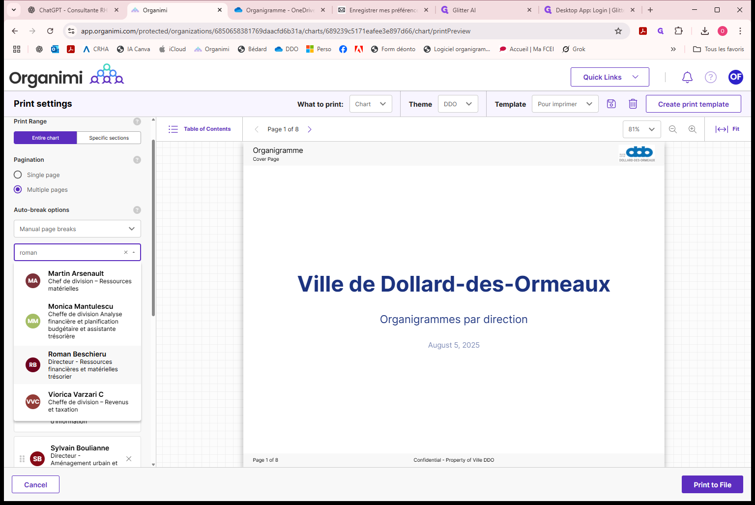 Step #37: Cliquez sur "Directeur - Ressources"