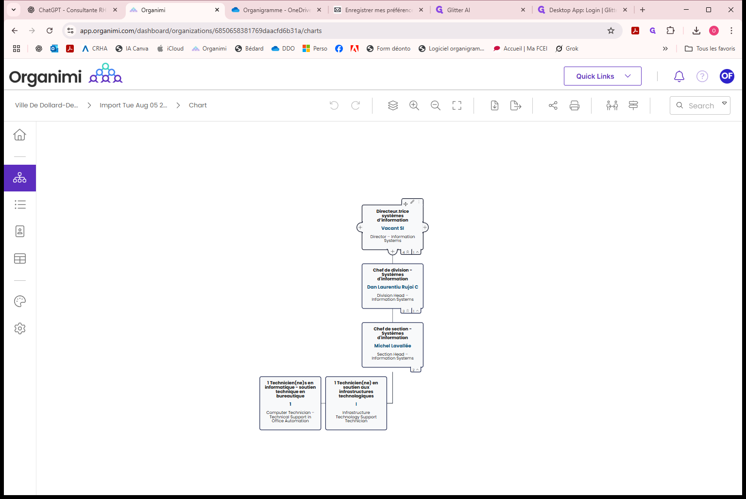 Step #1: Cliquez sur "Organimi"