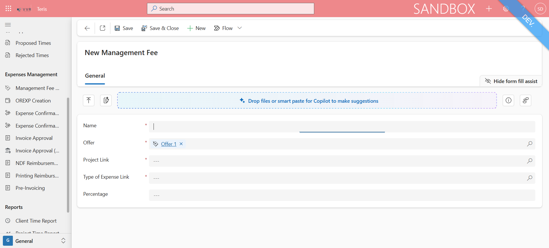Step #14: 1. Name of the offer