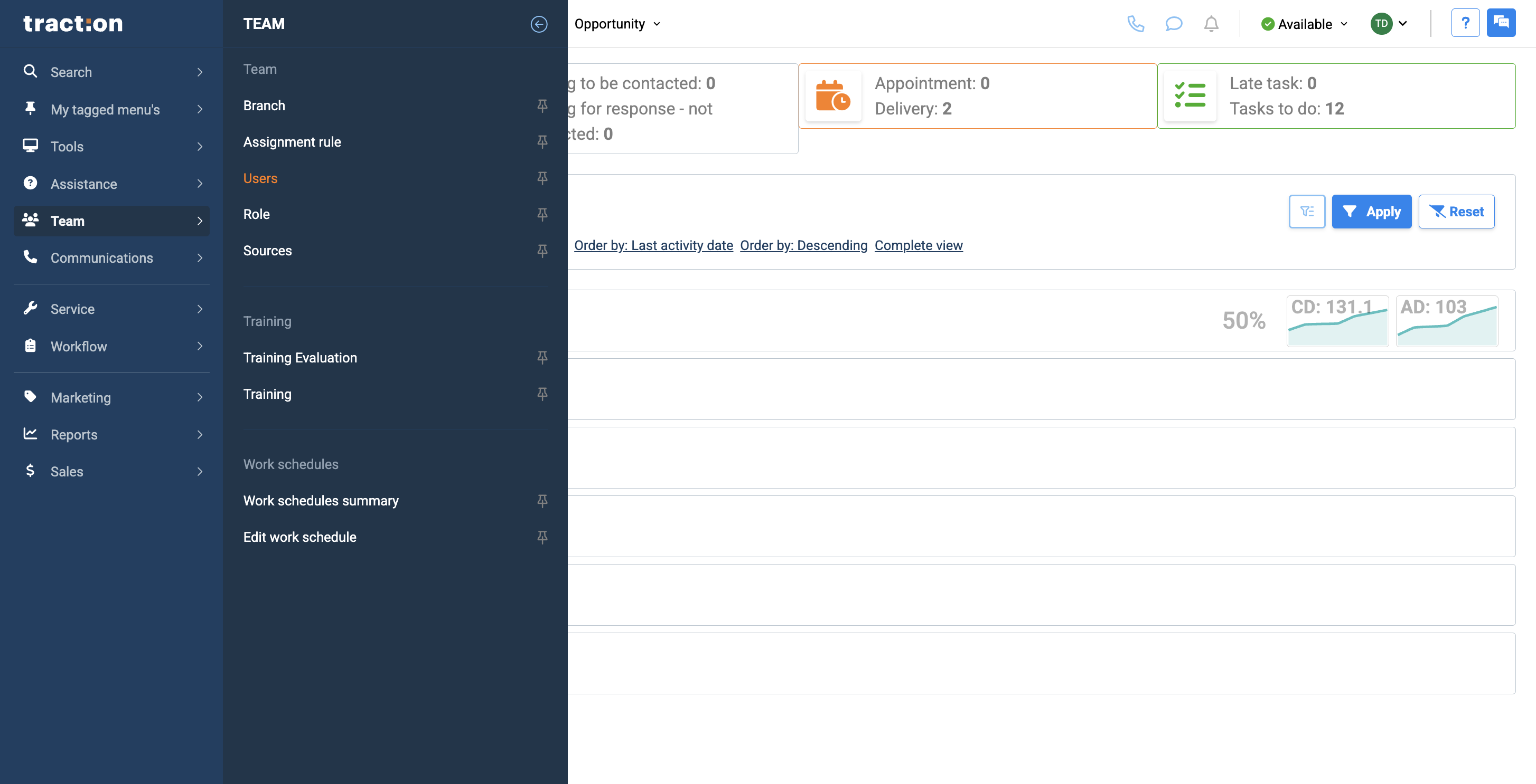 Step #2: and click on Users.