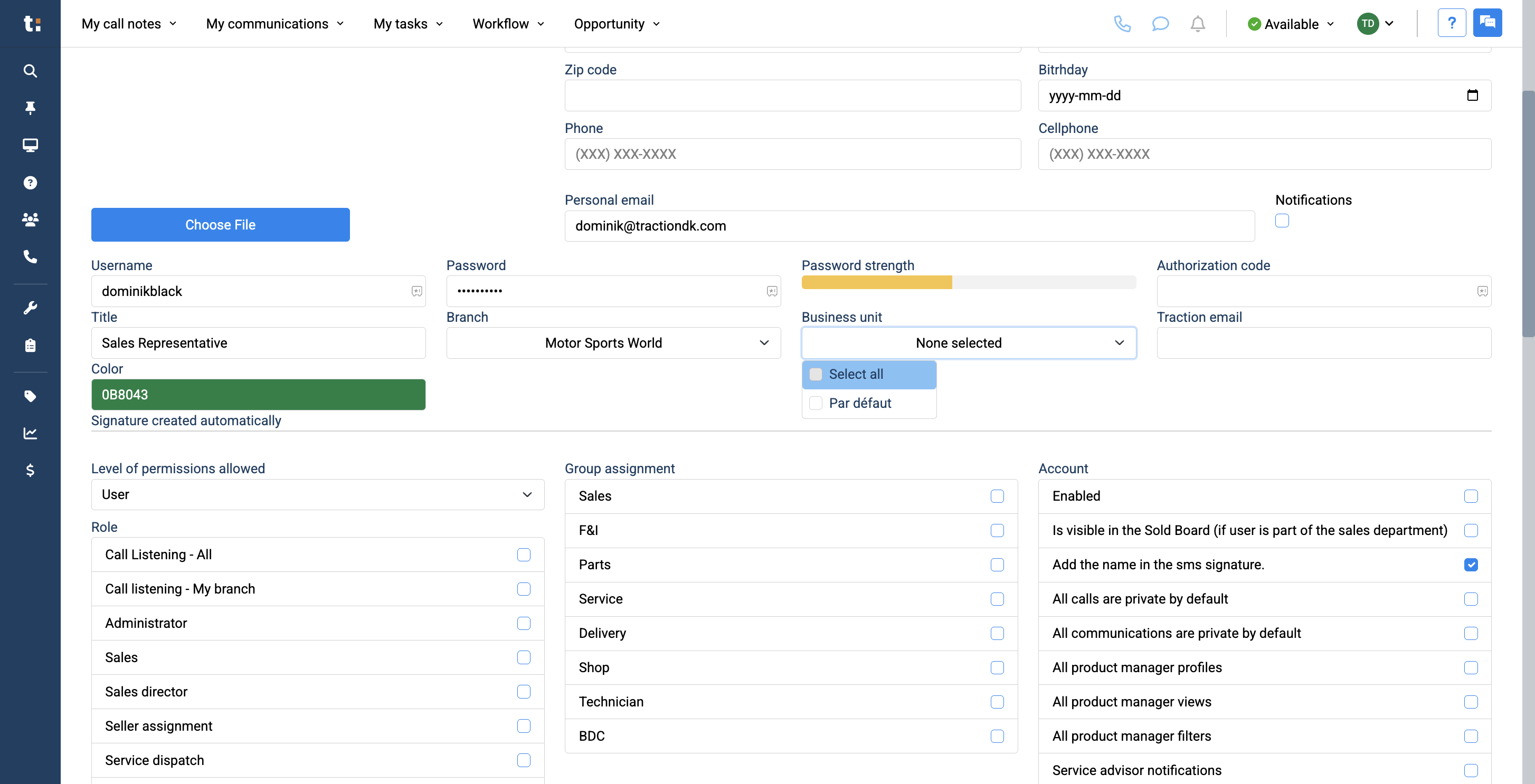 Step #12: Next, select "All" under Business Unit.