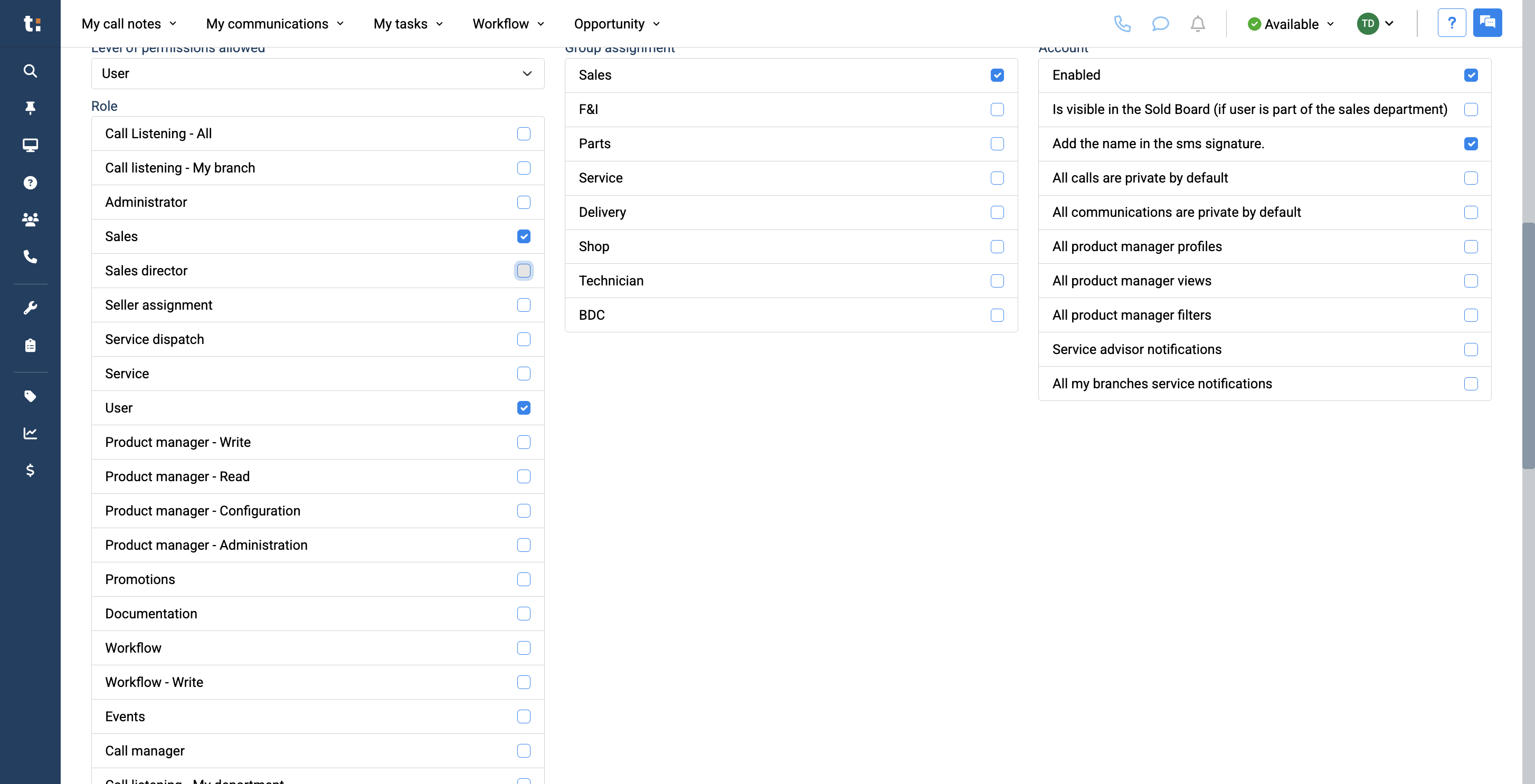 Step #21: Afterward, depending on their department, you can assign them the roles they need for their user account.