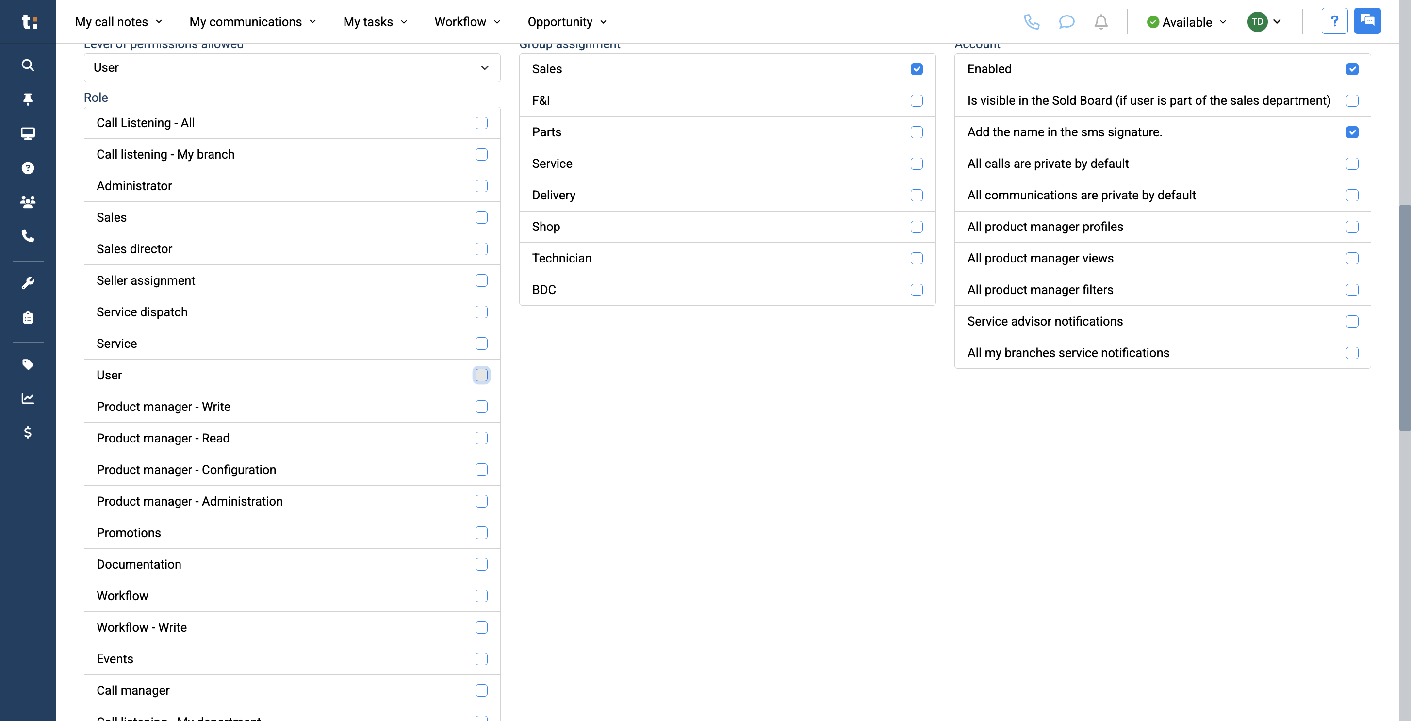 Step #20: Lastly, under Roles, select User as the default option. If you do not select User, their account will not be activated.