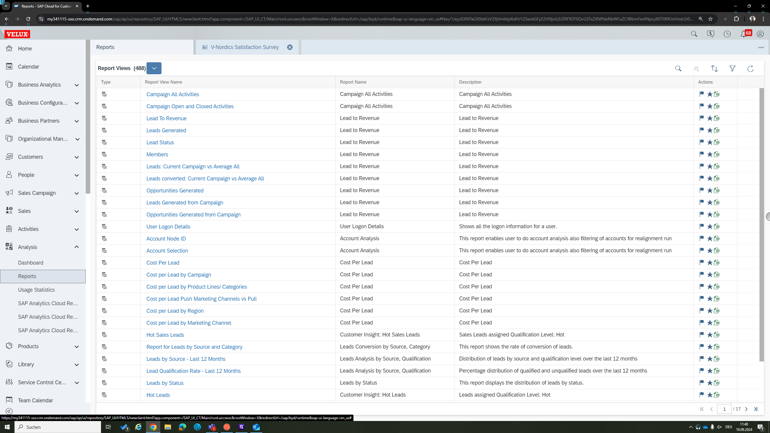 Step #2: First, change from Report Views to Reports.