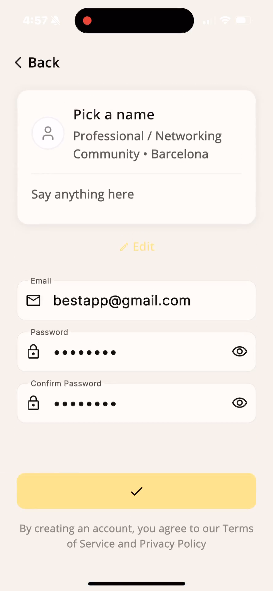 Step #11: Tap Allow to enable necessary device permissions like notifications.