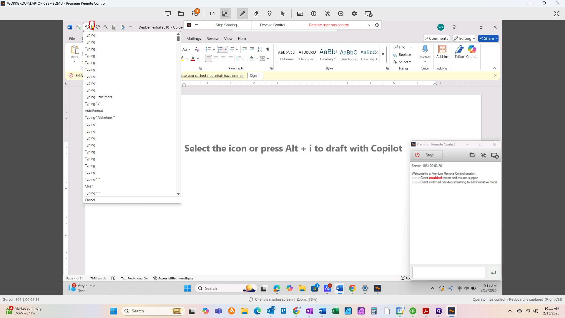 Step #2: Now you are going o scroll through the history, looking for a Delete or Clear