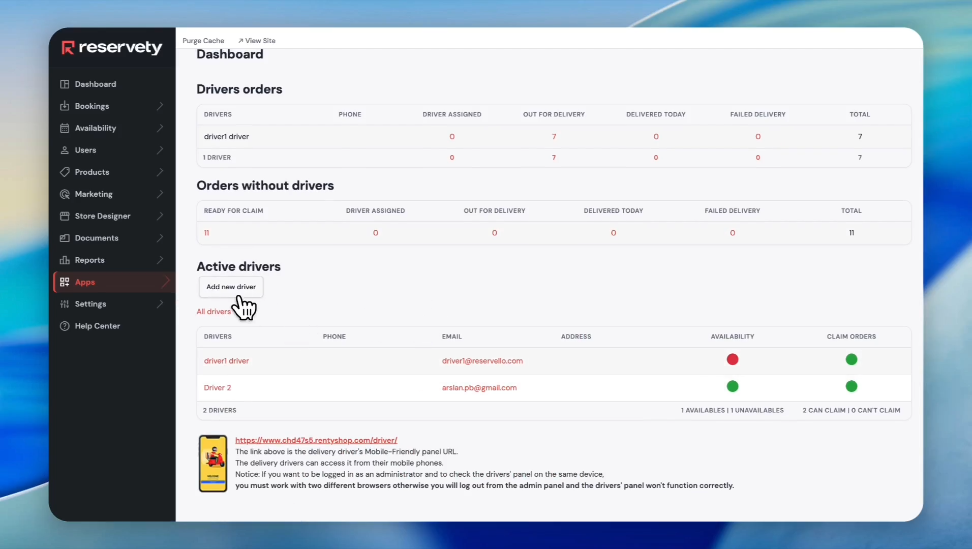 Step #28: Click Add new driver.