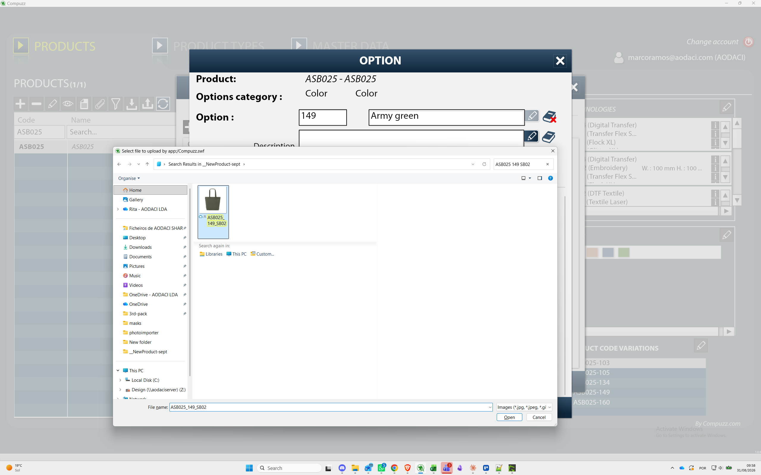 Step #44: Double-click on ASB025_149_SB02.
