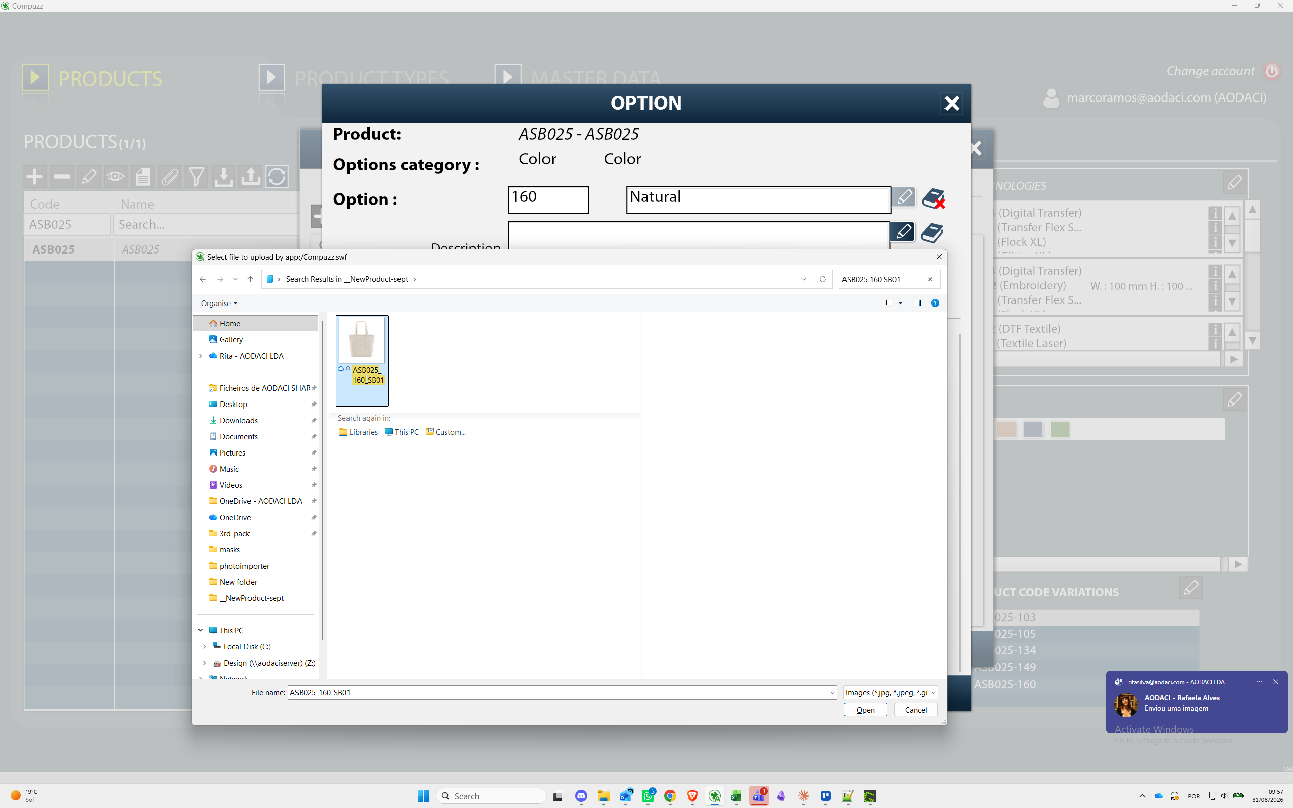 Step #24: Double-click on ASB025_160_SB01.