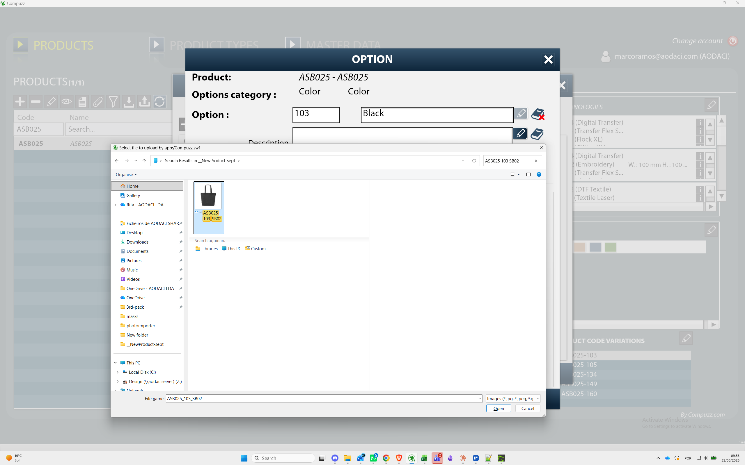 Step #18: Double-click on ASB025_103_SB02.
