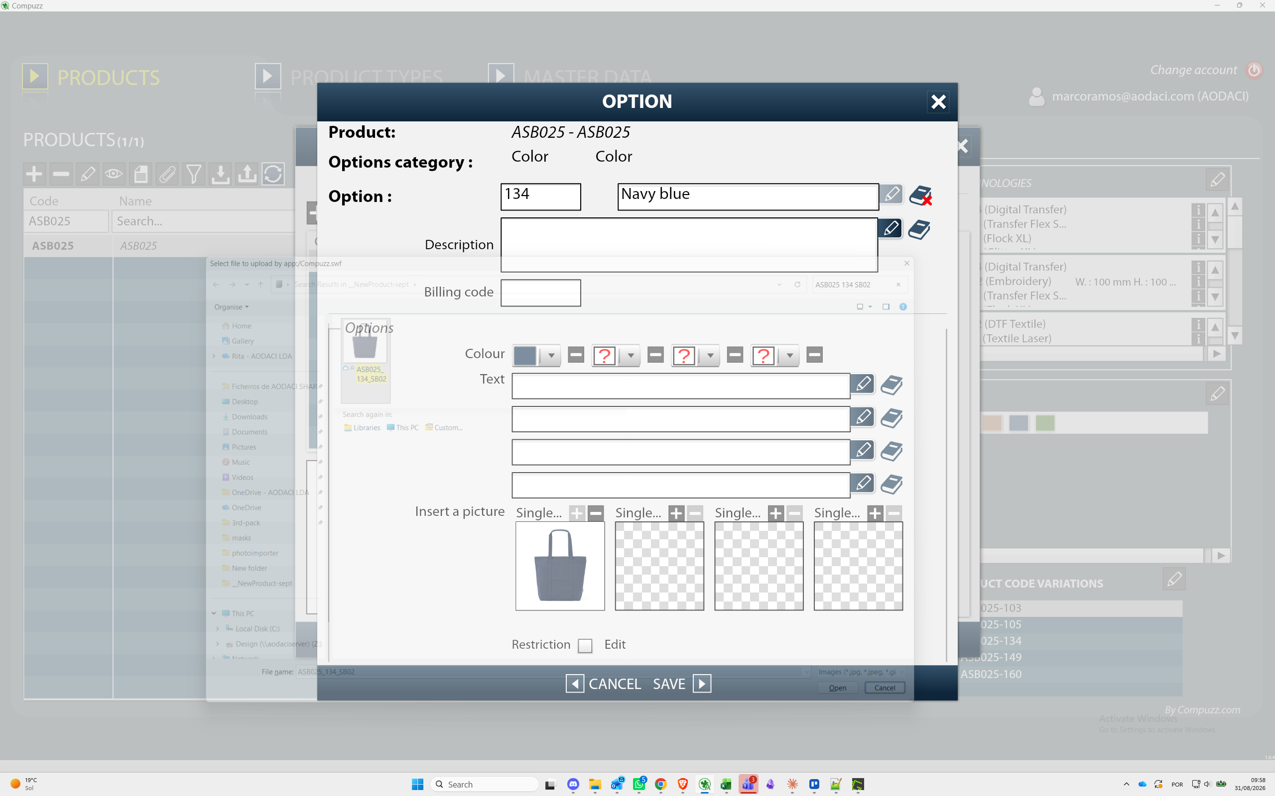 Step #35: Double-click on ASB025_134_SB02.