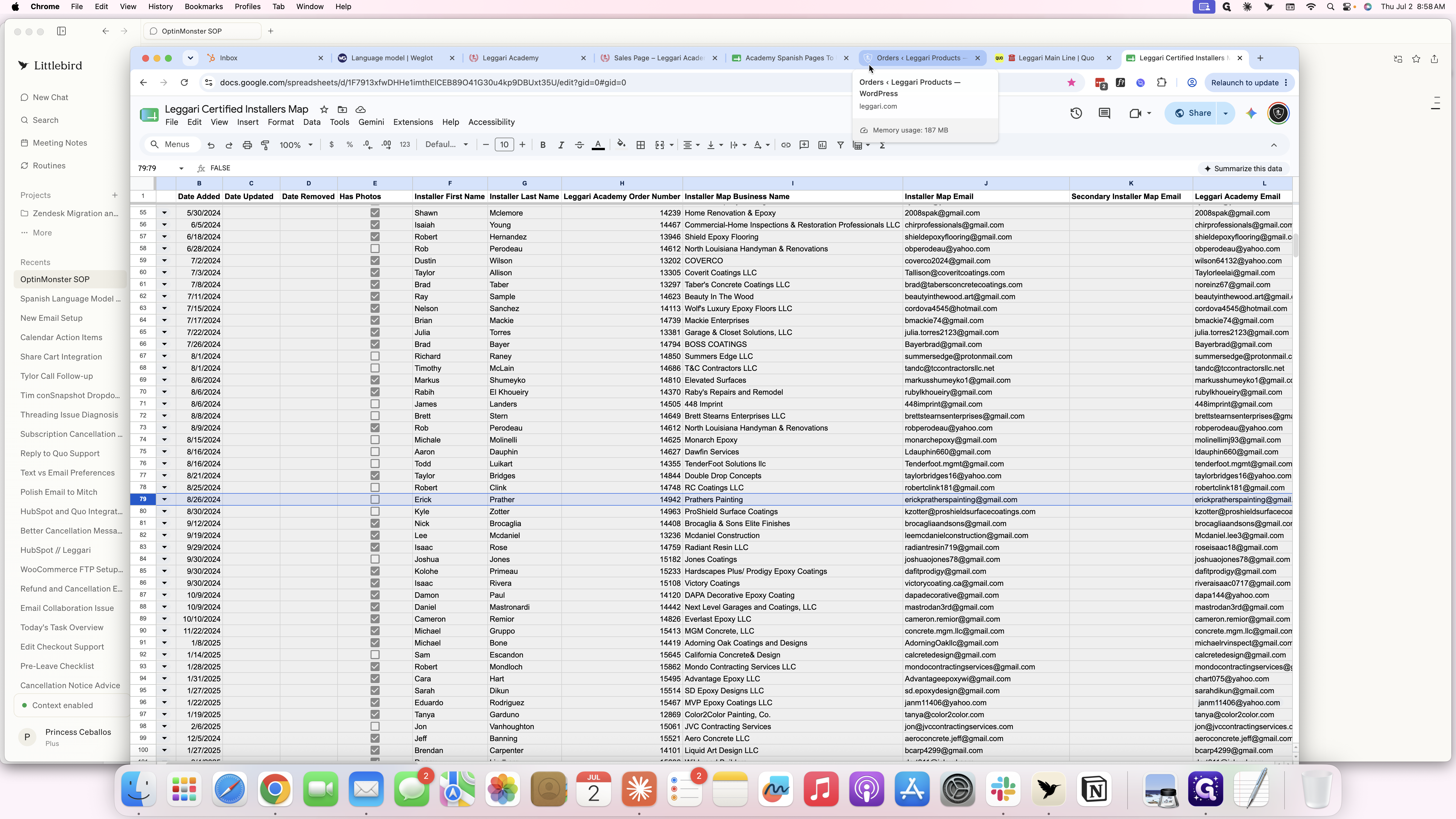 Step #7: Open your Leggari.com/admin dashboard and navigate to Orders.