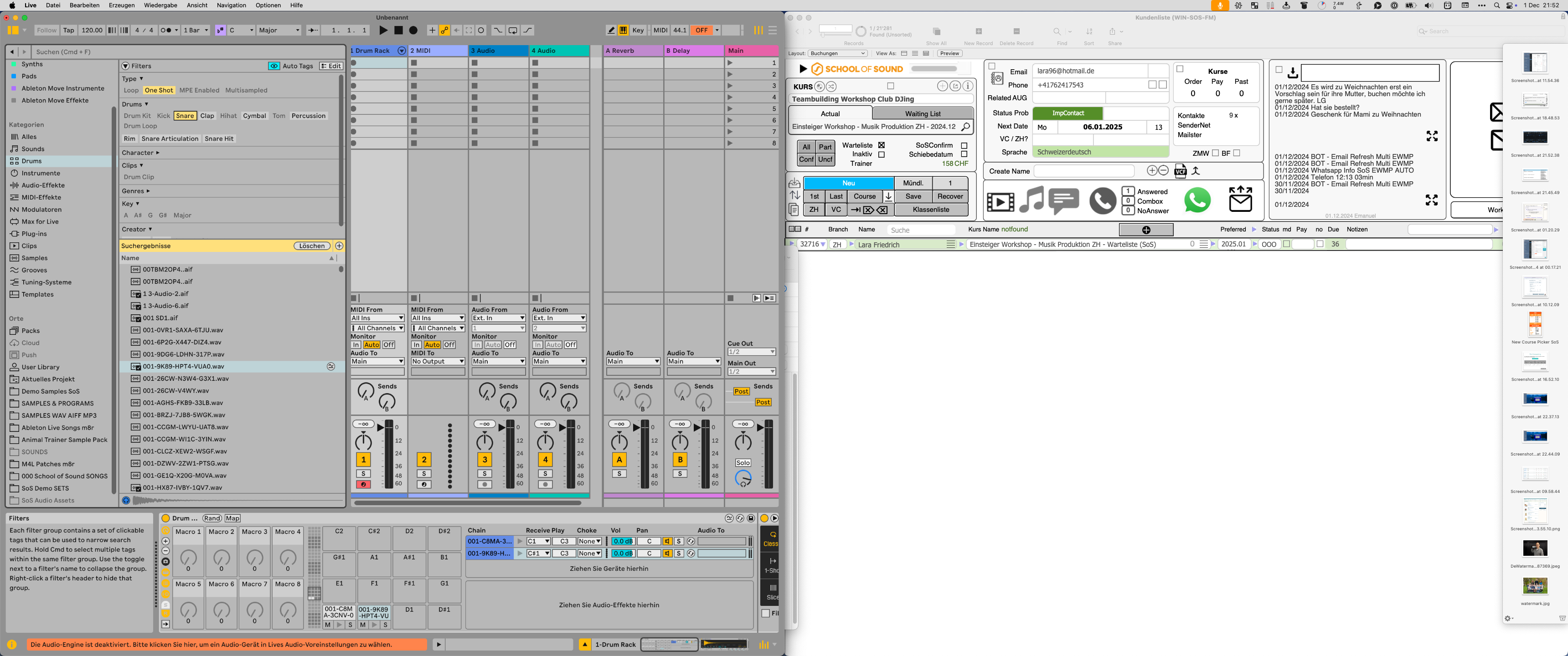 Step #21: Klicken Sie auf "Kick Snare"