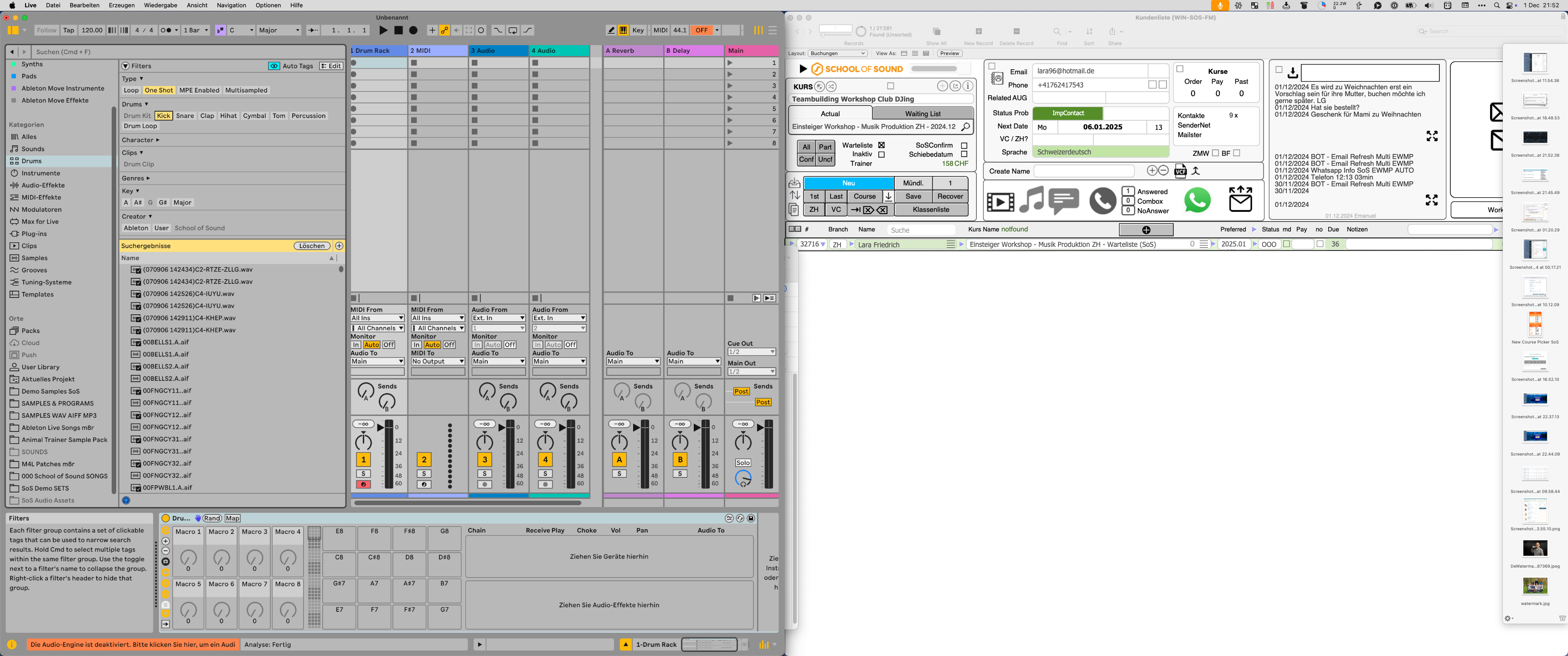 Step #10: Klicken Sie auf "Drum Loop Character ►"