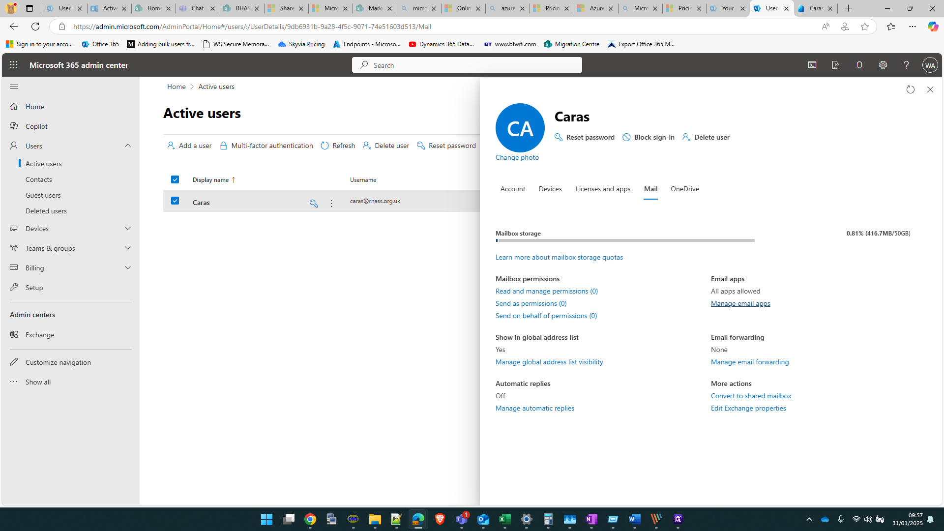 Step #14: Click on "Manage email apps"