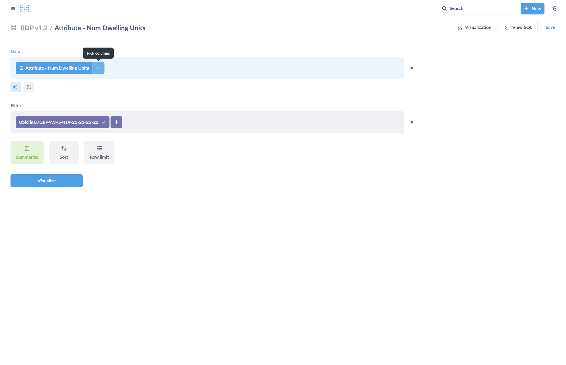 Step #6: Select columns here