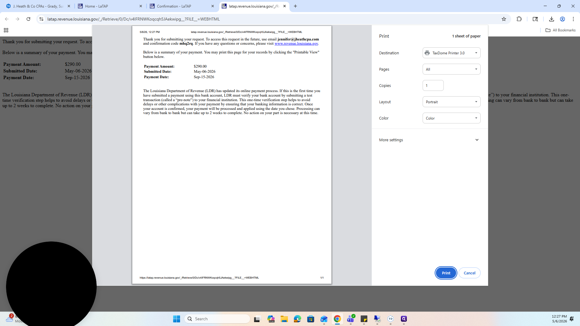 Step #60: Print the page as a PDF.