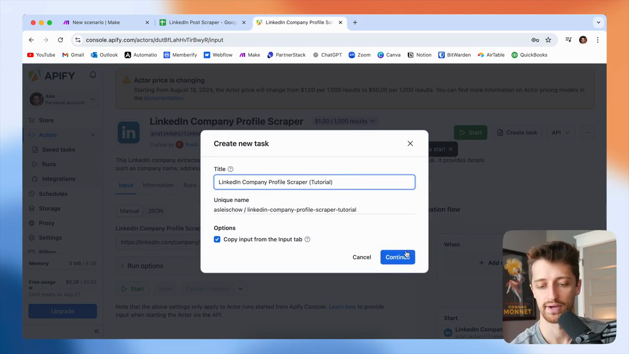 Step #29: Click the Continue button.