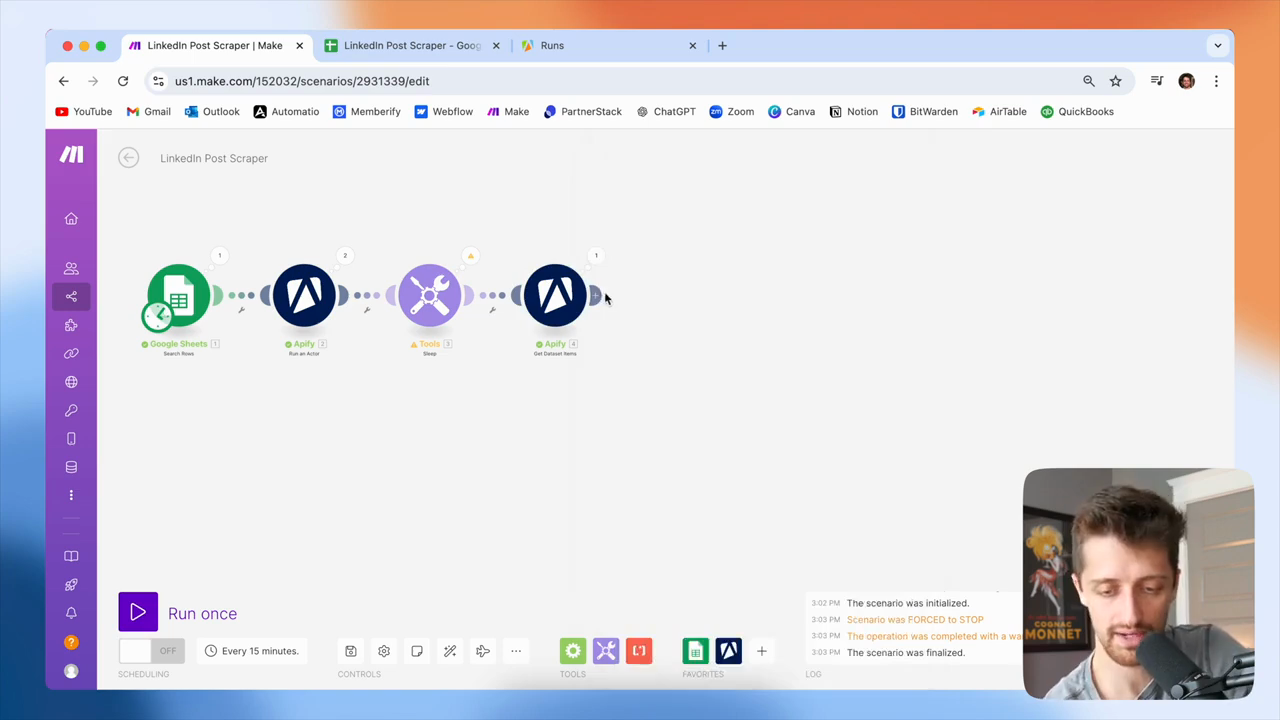 Step #68: Click the plus button to add a new module.