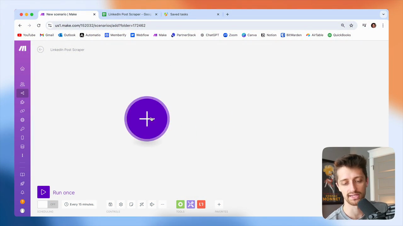 Step #8: Click the plus button.