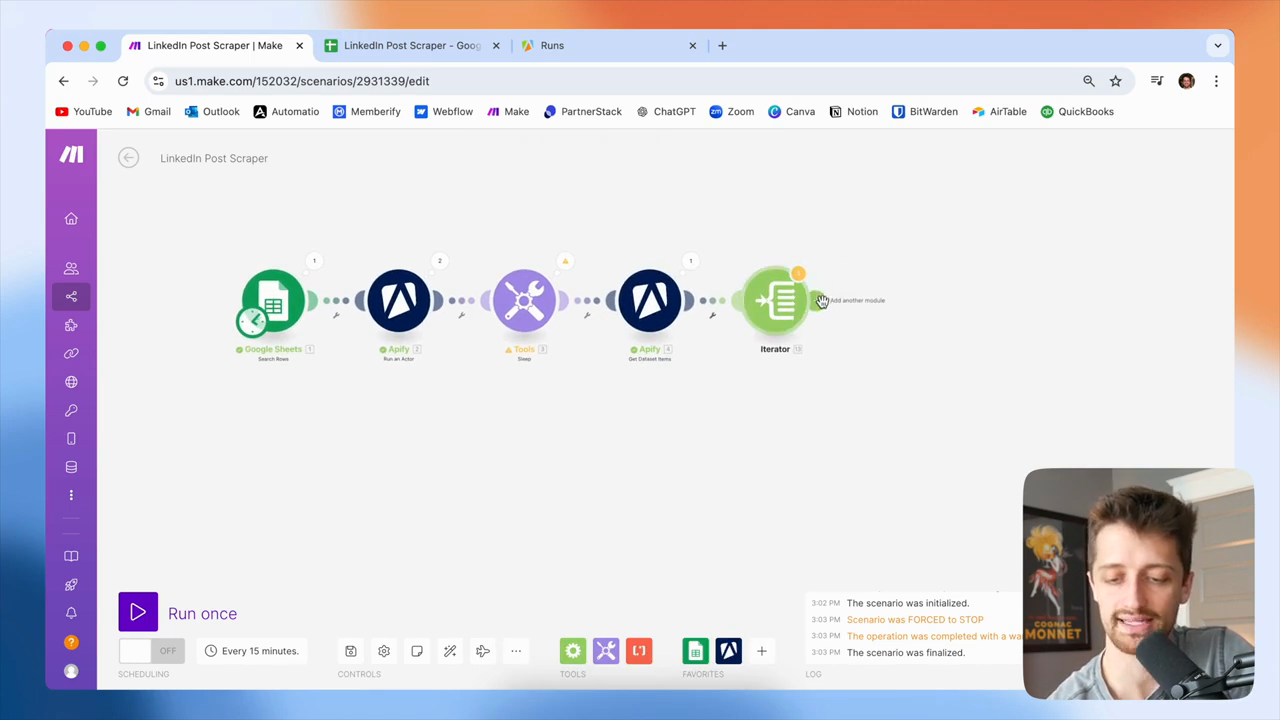 Step #75: Click the plus icon to add a new module.