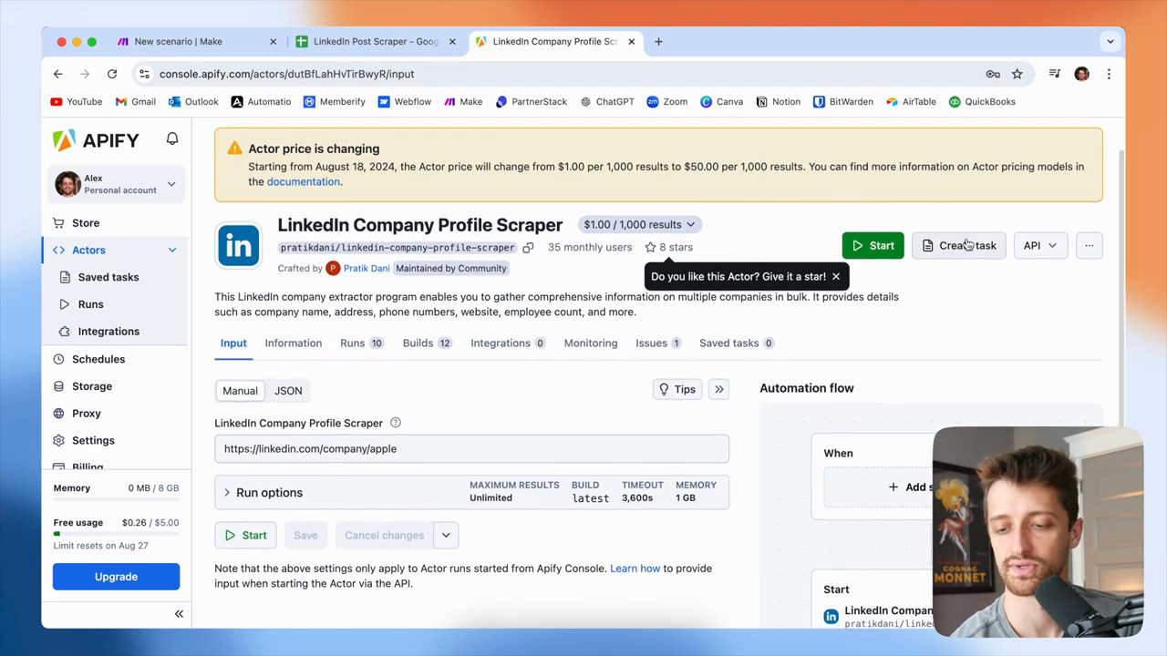 Step #27: Click the Create task button.