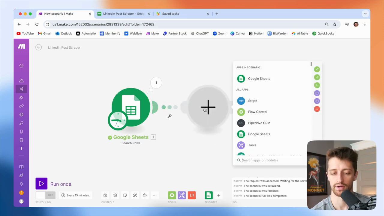 Step #33: Click the plus button to add another module.