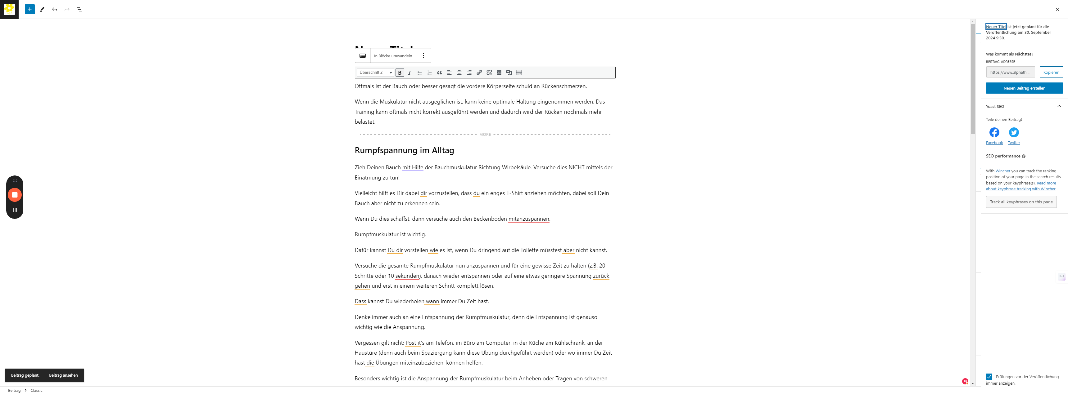 Step #20: Klicken Sie auf "Kopieren"