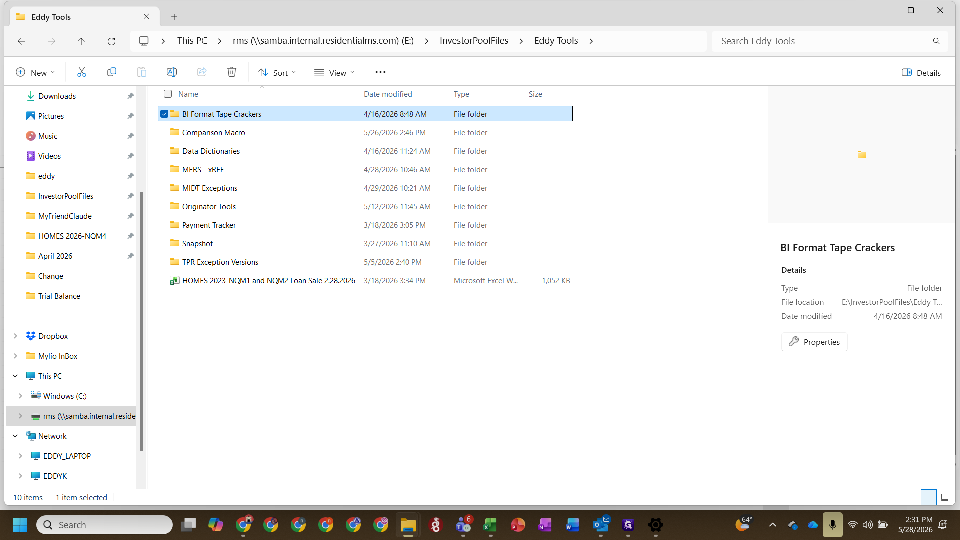 Step #10: Double-click the BI Format Tape Crackers folder.