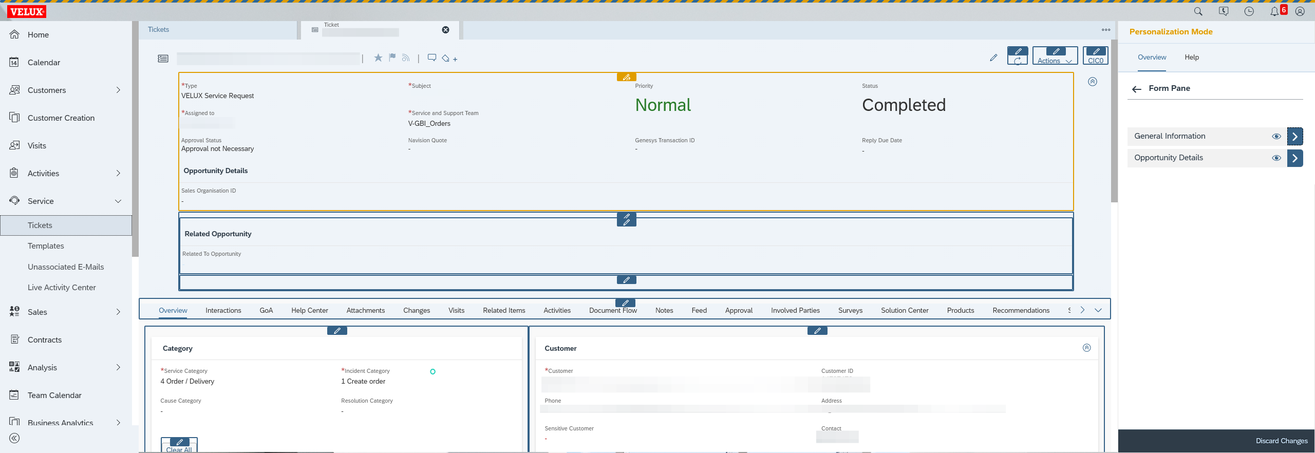 Step #9: Click the arrow next to General Information to open the drill-down page.