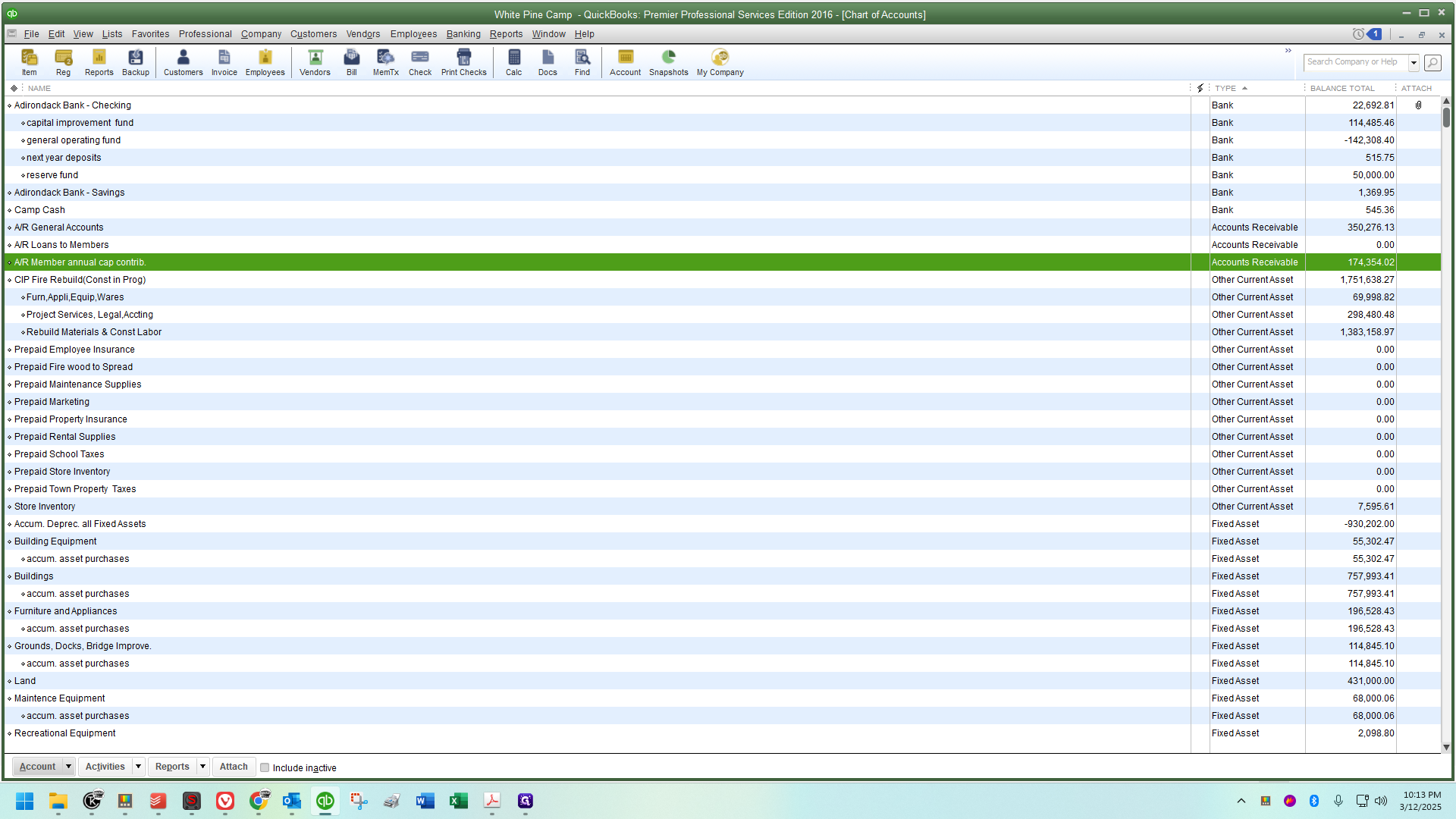 Step #7: Click on "Accounts Receivable"