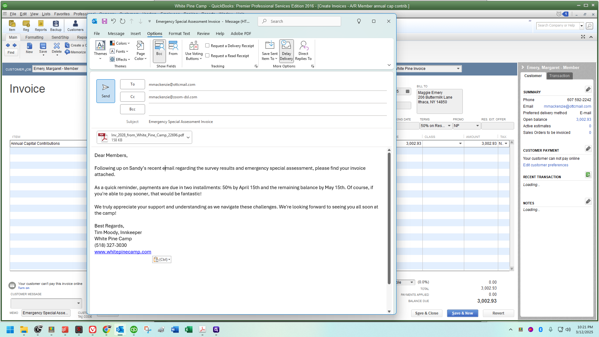 Step #40: Click on "Send"