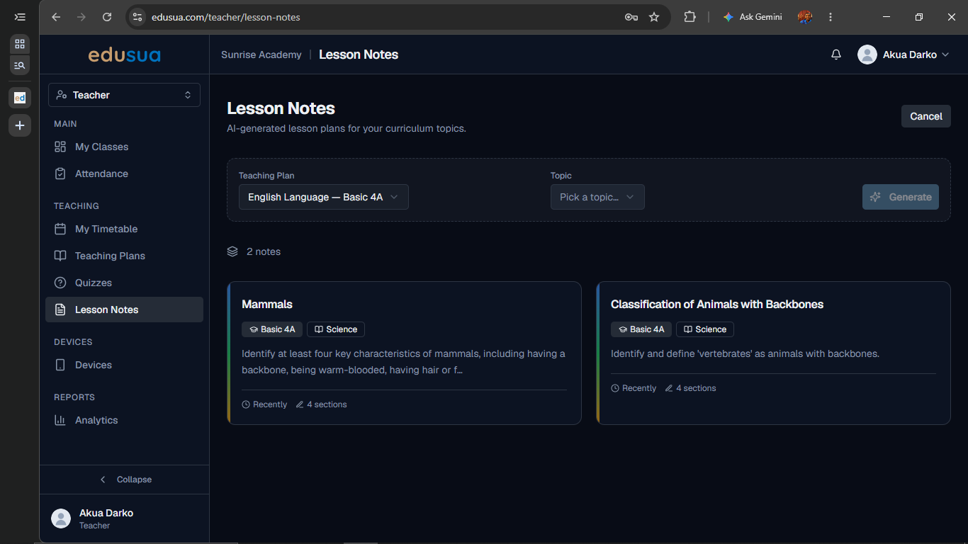Step #4: Click Pick a topic ... to expand the list of curriculum topics.