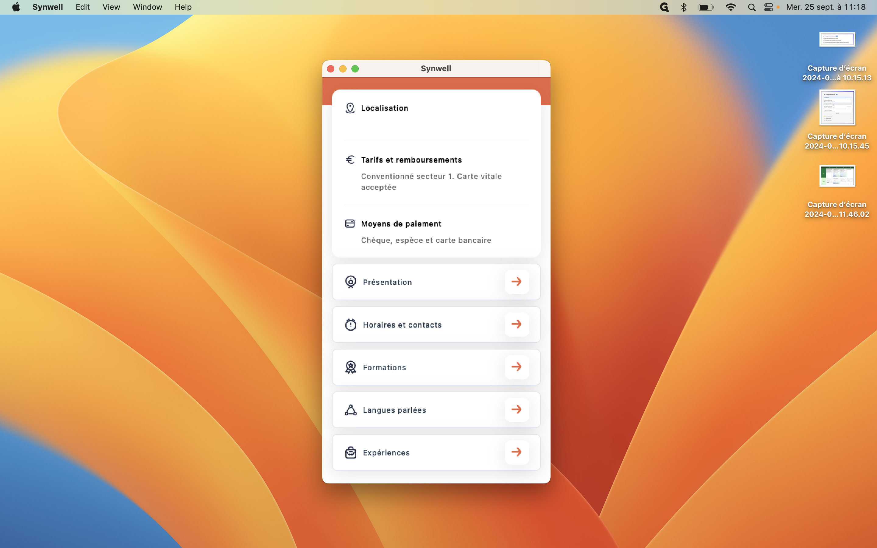 Step #6: Allez sur " Présentation" cliquez sur "→"