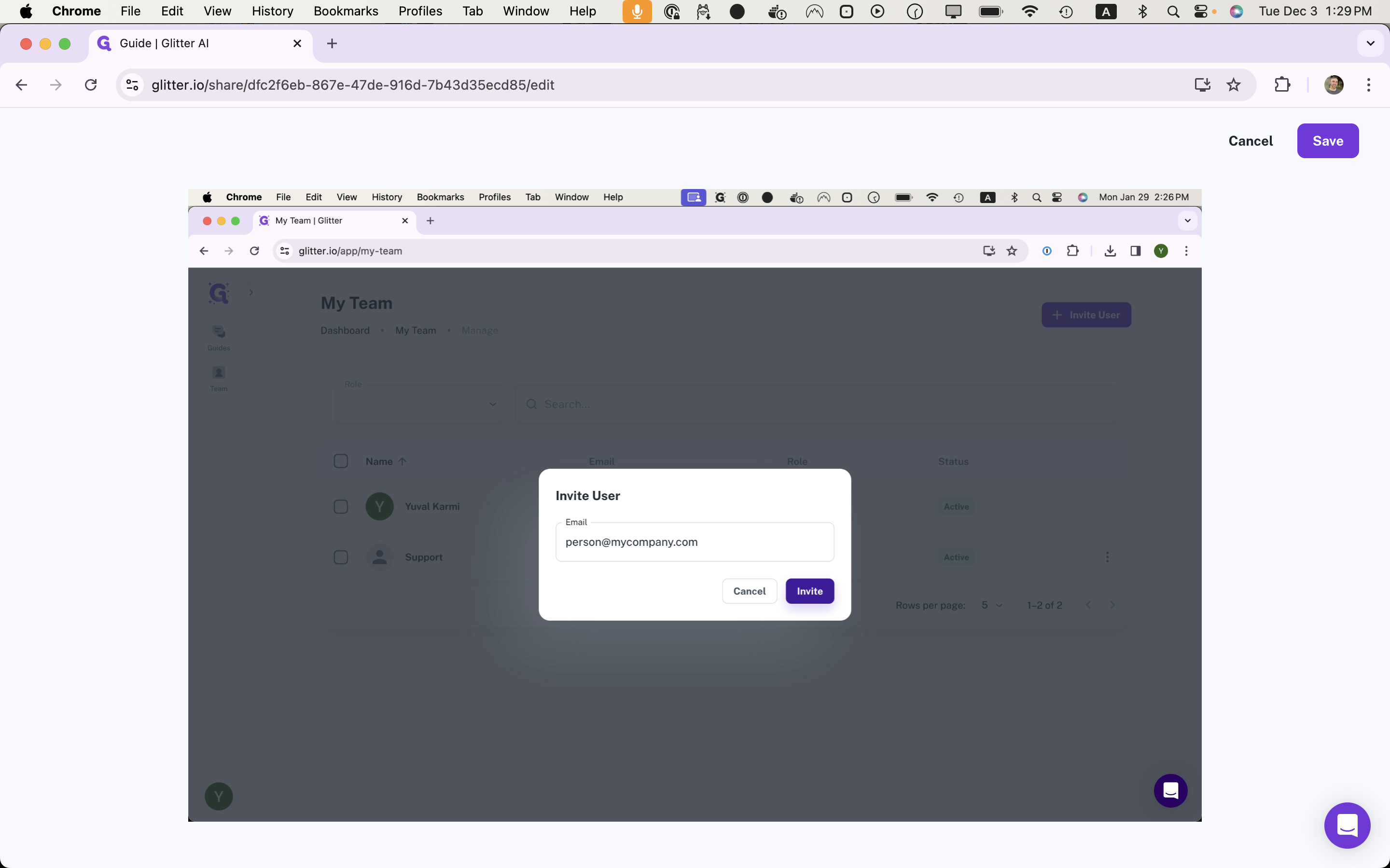 Step #3: Click and drag over the area you'd like to blur