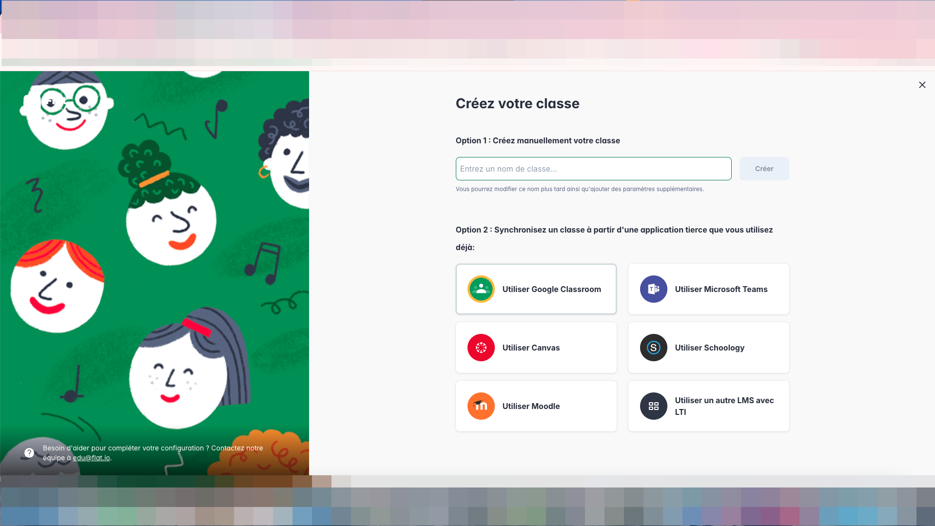 Step #3: Cliquez sur "Utiliser Google Classroom"