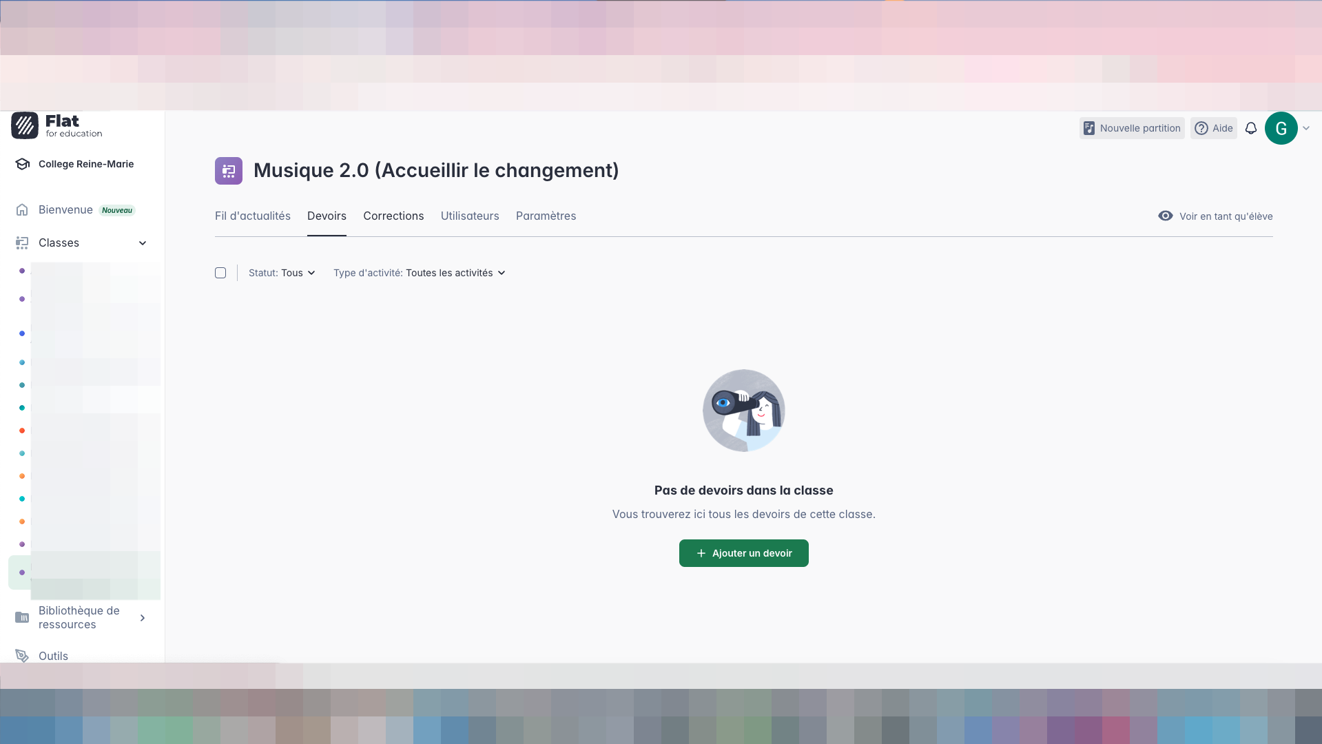 Step #8: Cliquez sur "Corrections"